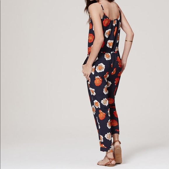 LOFT Pants - Ann Taylor LOFT Jumpsuit Petite Medium